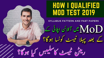 Written Test Syllabus Pattern For ISI Jobs In MoD | MoD Written Test Syllabus 2022 |