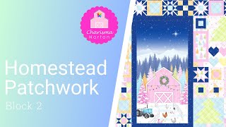 Homestead Patchwork ~ Block 2