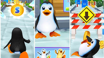 Children action game, Penguin Run gameplay