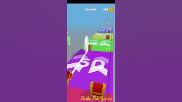 Rolly Paper 3D All Levels Gameplay Walkthrough On Mobile #shorts