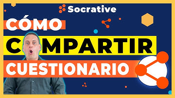 Cómo COMPARTIR CUESTIONARIO de SOCRATIVE Todo FÁCIL (NUEVO! 2023) ❙ Herramientas de gamificación