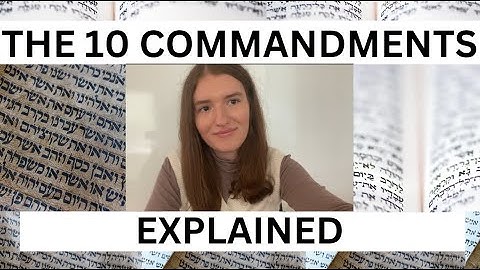 THE 10 COMMANDMENTS IN DEPTH