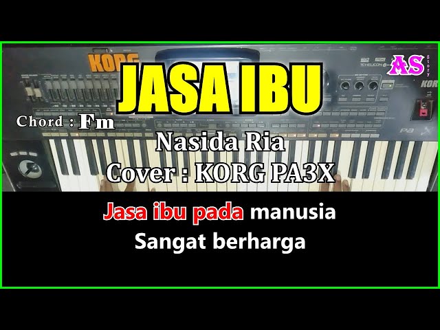JASA IBU - Nasidaria | Karaoke Qasidah ( Cover ) Korg Pa3X class=