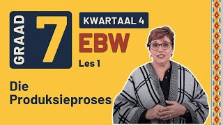 Gr7 EBW: Eko. & Entr. | Kwartaal 4 | Les 1 | Die Produksieproses