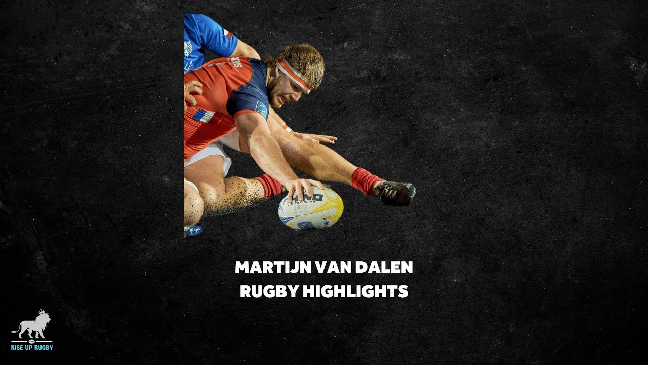 Martijn Rigter Rugby Martijn Van Dalen Rugby Highlights - YouTube