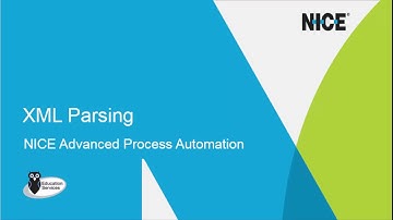 XML Parsing in NICE APA