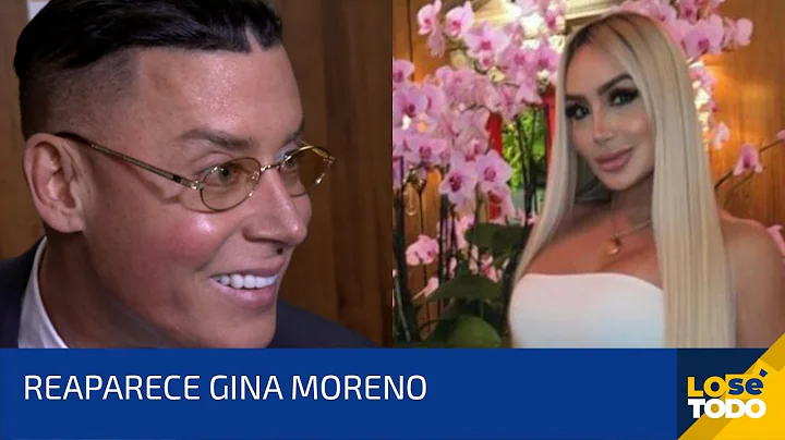 REAPARECE GINA MORENO, LA EX DE COSCULLUELA, CON E...