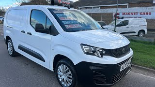 NU70 ERZ Peugeot Partner 1.5 HDi L2 LWB Professional Van 1 Owner 6 Months Warranty NOW SOLD