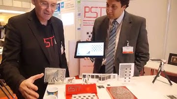Printed Temperature Sensor Demo at IDTechEx Printed Electronics Europe