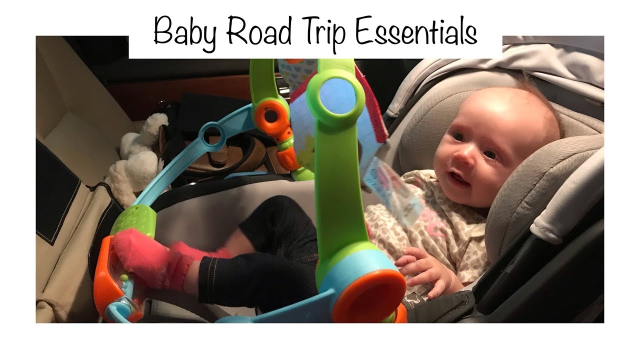 essentials for road trip with baby