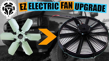 SUPER EASY DIY Shroud and Fan Install - Budget Truck Build [E49]