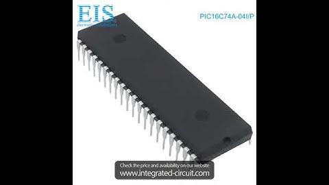 Sell PIC16C74A-04I/P of Microchip Technology
