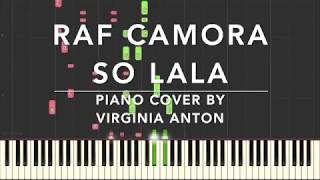 So lala Raf Camora Piano Tutorial Instrumental Cover