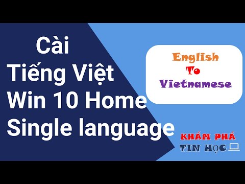 Cách cài tiếng
