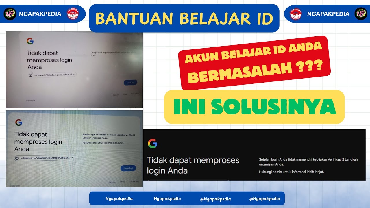CARA CEPAT HUBUNGI BANTUAN BELAJAR ID UNTUK SEMUA MASALAH AKUN! ✅