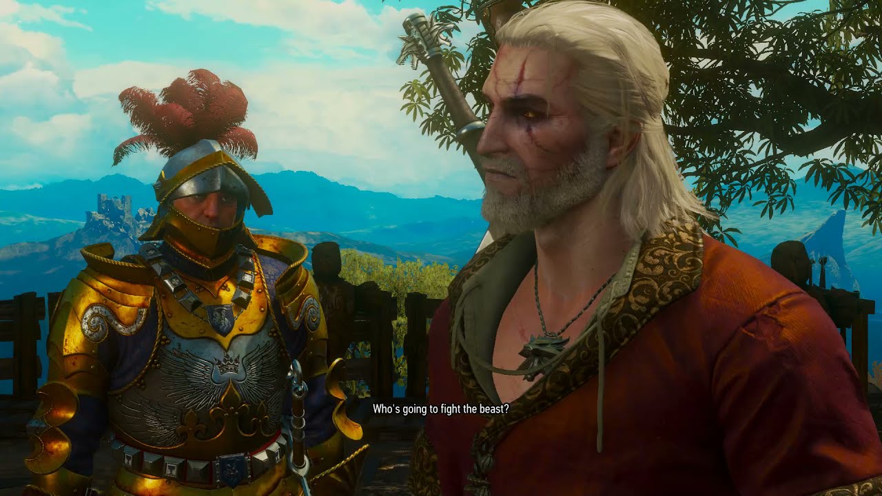 The Witcher 3: Blood and Wine - Death March (NG+) #2 - Palmerin, Anna, Damien, Milton, Beast, Geralt