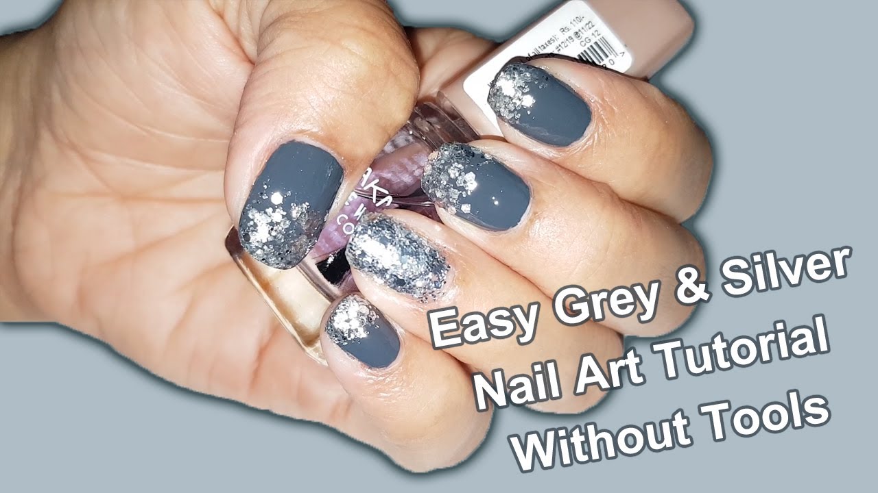 Easy Nail Art Tutorial Without Tools | For Beginners | FAB NAILS - YouTube