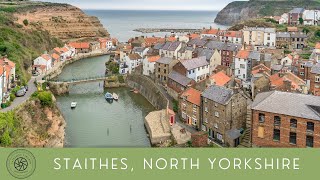 Staithes, North Yorkshire Walking Tour With Drone Footage.