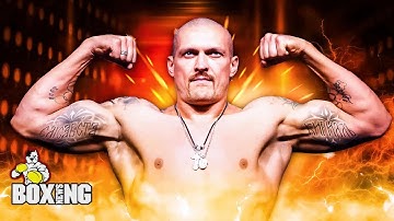 Oleksandr Usyk Has a Hilarious Impression of Conor McGregor After Meeting Him Backstage - Boxin...