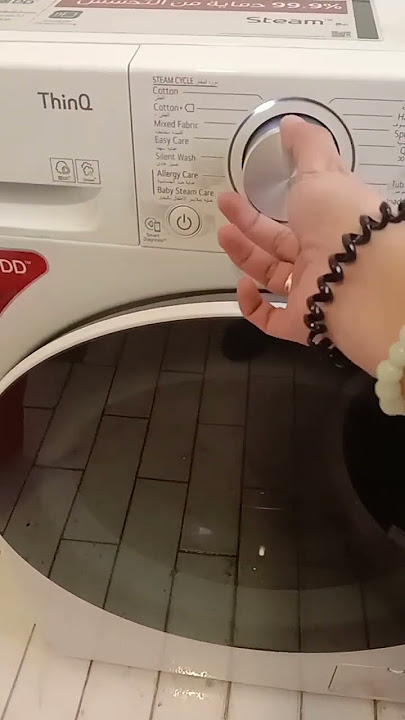 how to use LG thinQ Washing machine #shorts #new #lear #learning @lear13vlogs