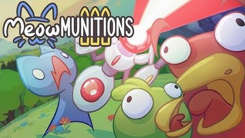 A Kitty Bullet Hell Roguelike With Weapon Customization | Meowmunitions Demo Gameplay