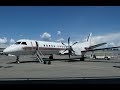 Take off and landing footage - Flight with PenAir/RavnAir (HD) - Anchorage to King Salmon