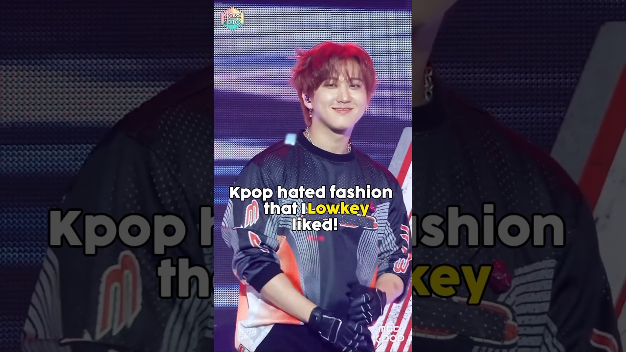 kpop fashion that everyone hates but I like 