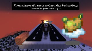 Making Airship With Floataters in Minecraft