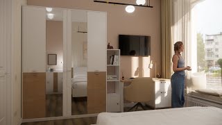 Дизайн интерьера спален в смежных квартирах для одного хозяина