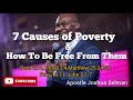 7 causes of poverty and how to be free from them