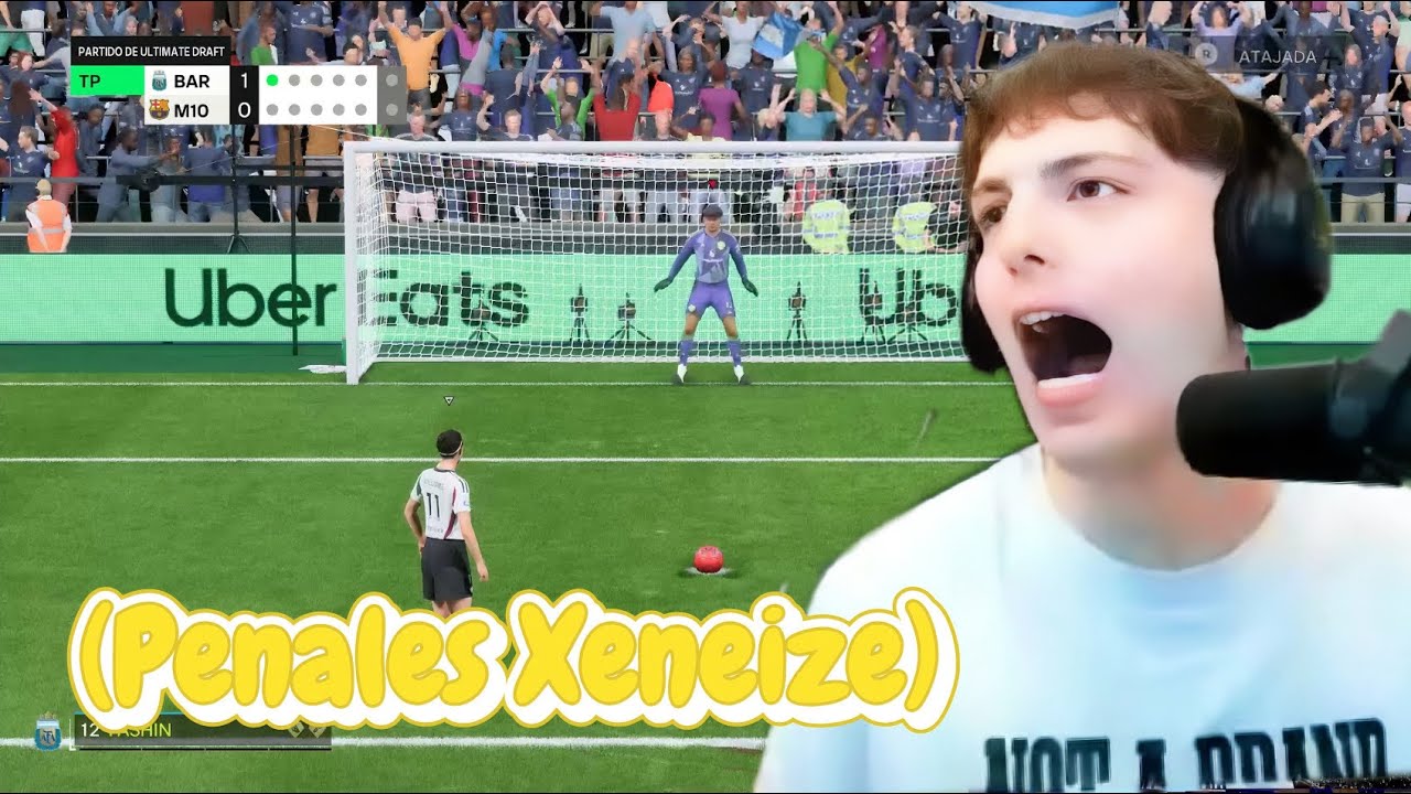 PENALES XENEIZE JUEGA FUT DRAFT en EA FC 25