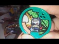 Medailles yokai watch 2 srie 1  qr codes  konos unboxing special