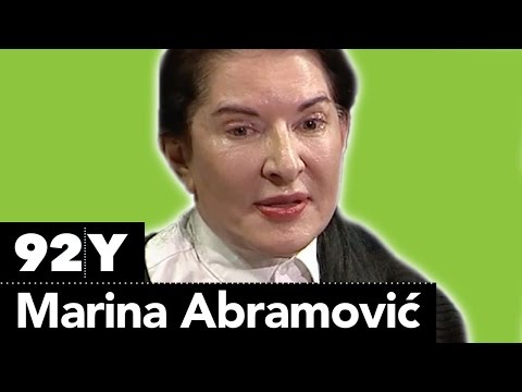 Marina Abramovic on making art in heightened political times