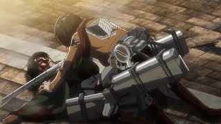 Mikasa Vs Levi - Attack on Titan Season 3 Part 2 ( HD )