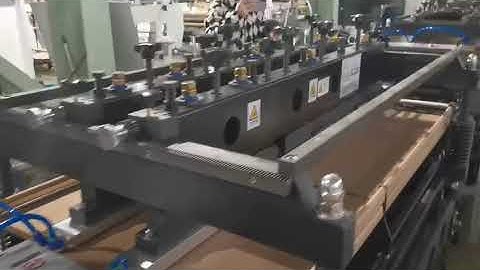 CHOVYTING latest new design doypack zipper pouch making machine