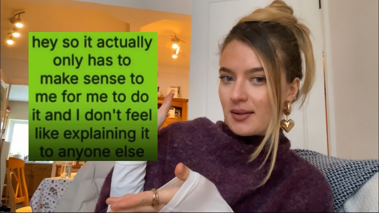 hey so it actually only has to make sense to me for me to do it