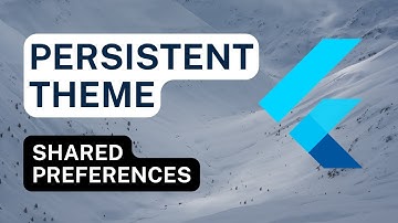 Persistent Theme Change in Flutter | Shared Preference | Provider