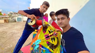 Flying kite after 3 years lekin popat hogya 😂