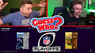EXTREME Madden NFL Playoffs GUESS WHO...(this is actually crazy lol)