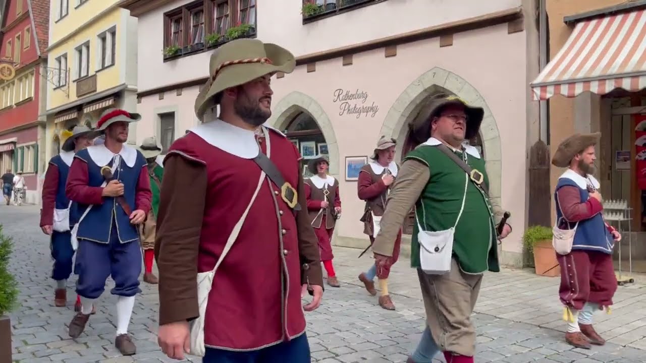 ローテンブルク (Rothenburg ob der Tauber) 中世にタイムスリップ