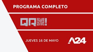 Germán Pinazo + Carlos Heller  #Qr! I Programa Completo 16/05/2024