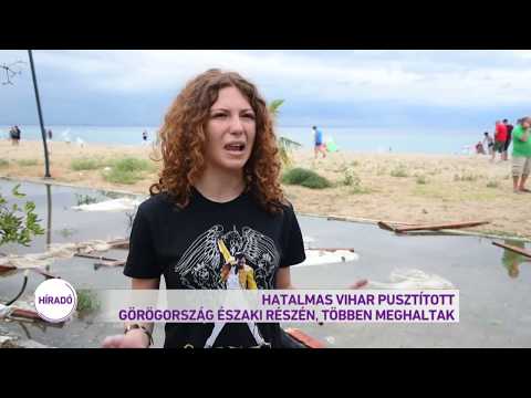 Hatalmas vihar pusztított Görögországban