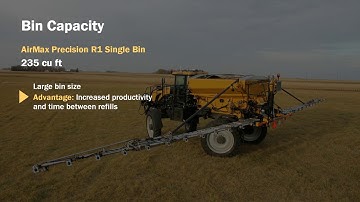 Rogator R1 R2   Bin Capacity