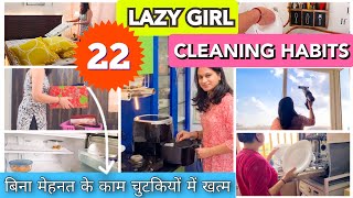 22 LAZY CLEANING HABITS For A Clean Tidy Kitchen And Home 🏡(NO EFFORT HACKS) | SMART HOMEMAKING TIPS