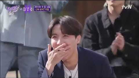 the viral girl dancing mic drop in front of BTS on you quiz in the block