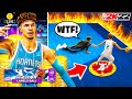 My LaMelo Ball BUILD IS DOMINATING EVERY DEFENDER AT THE 1v1 COURT on NBA 2K22!