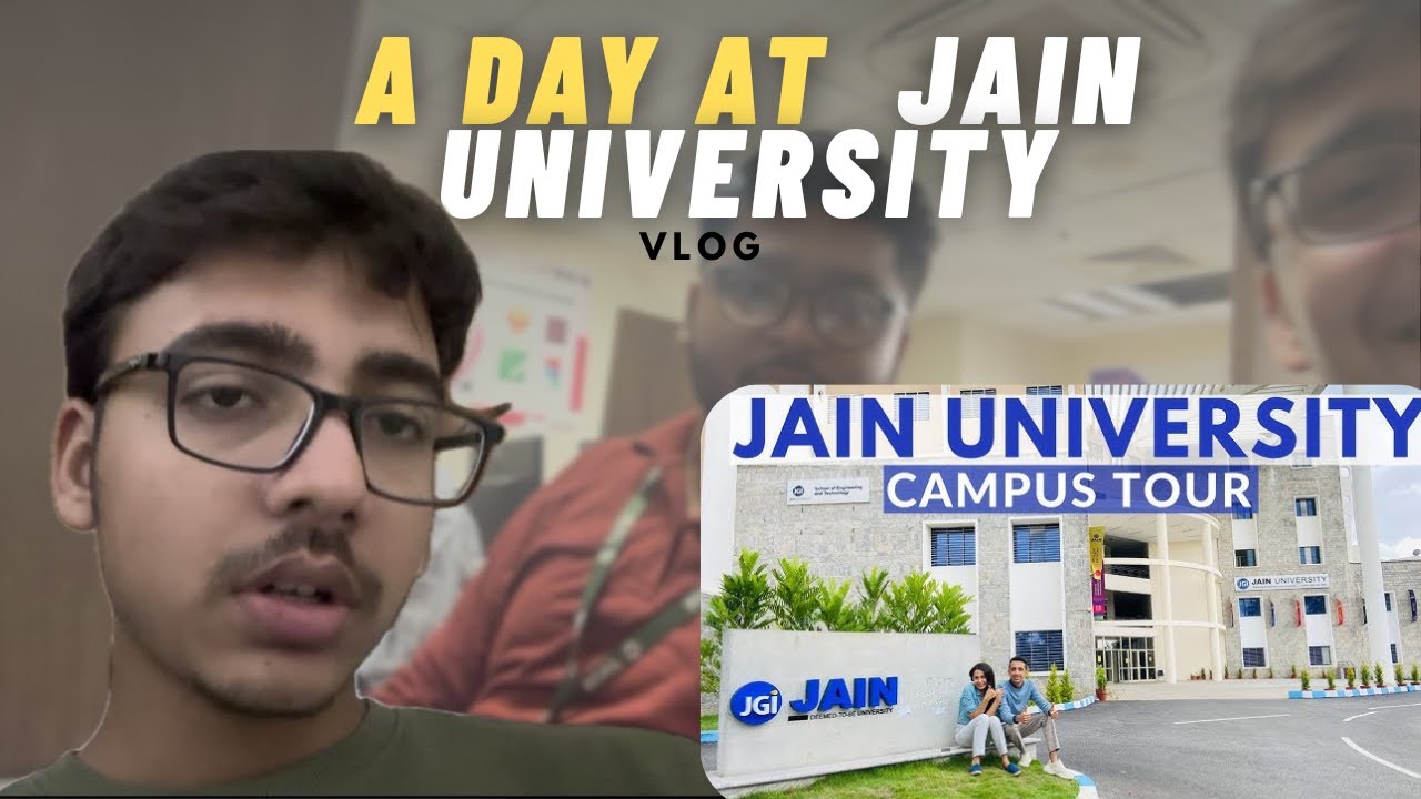 A Realistic Day in My Life at Jain University, Bangalore | College Vlog 2025