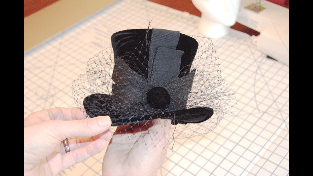 How To Make A Mini Top Hat - YouTube