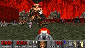 Doom 404 (2018) MAP21: "Daemon" UV Max Speedrun 2:26 100% Kills 100% Secrets