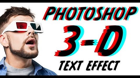 How to Create Retro 3D Text with Photoshop